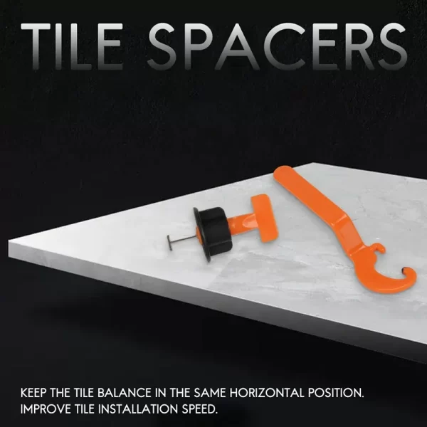 151Pcs Flat Ceramic Level Wedges Tile Spacers – টাইল লেভেলিং স্পেসারস