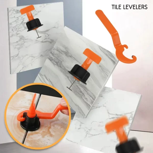 151Pcs Flat Ceramic Level Wedges Tile Spacers – টাইল লেভেলিং স্পেসারস