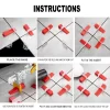 Tile Leveling System100/200pcs Set, 2mm, Plier & Spacers - টাইল লেভেলিং সিস্টেম