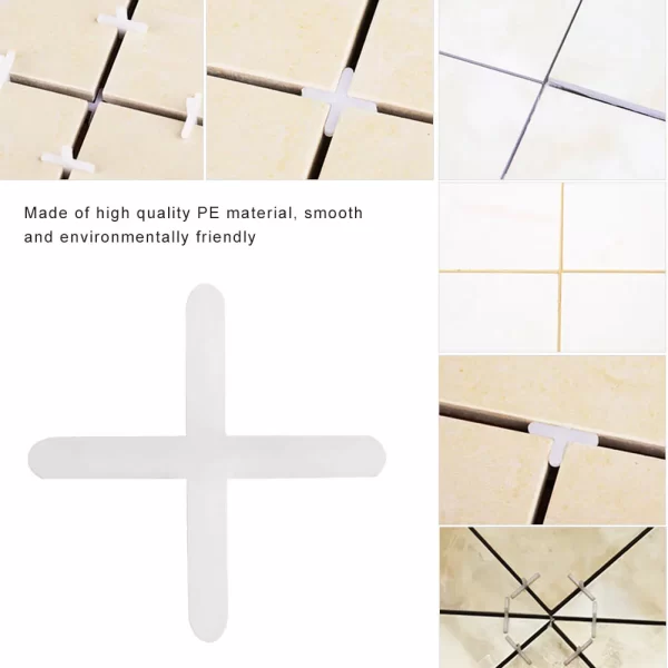 2500Pcs Ceramic Tiler Plasitc Tile Spacer Plumber Reuseable Leveling System 1mm/1.5mm - সিরামিক টাইল স্পেসার