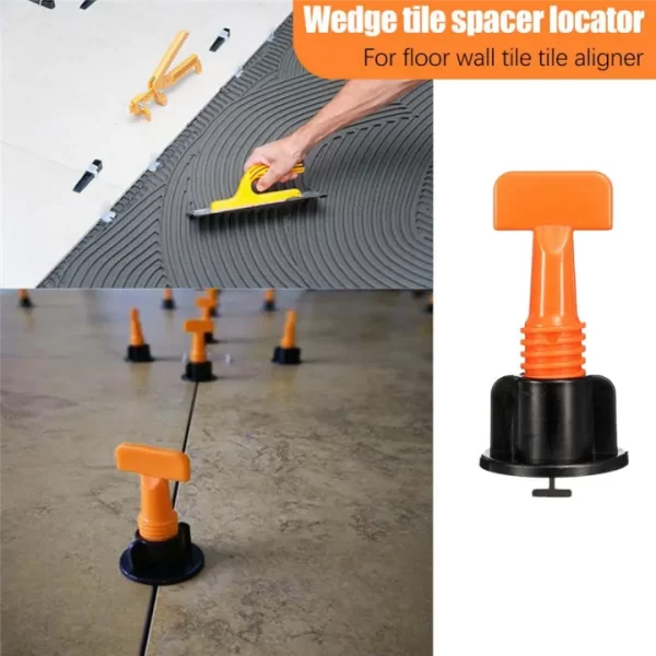 50 Set Tile Leveling System Kit with Tile Leveler & Special Wrenches & 2mm Tile Spacers Durable - টাইল লেভেলিং কিট