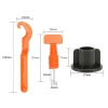 50 Set Tile Leveling System Kit with Tile Leveler & Special Wrenches & 2mm Tile Spacers Durable - টাইল লেভেলিং কিট