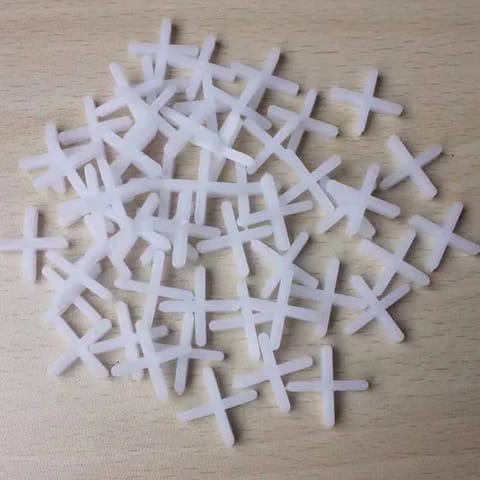 2.0mm Tiles Spacer 100 Pcs - 2.০ মিমি টাইলস স্পেসার ১০০ পিস