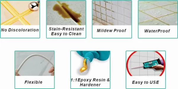 Big Lion Epoxy Gap Filler Epoxy Tile Grout- ইপক্সি টাইল গ্রাউট