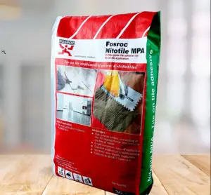Nitotile MPA Grey/White Tiles Adhesive