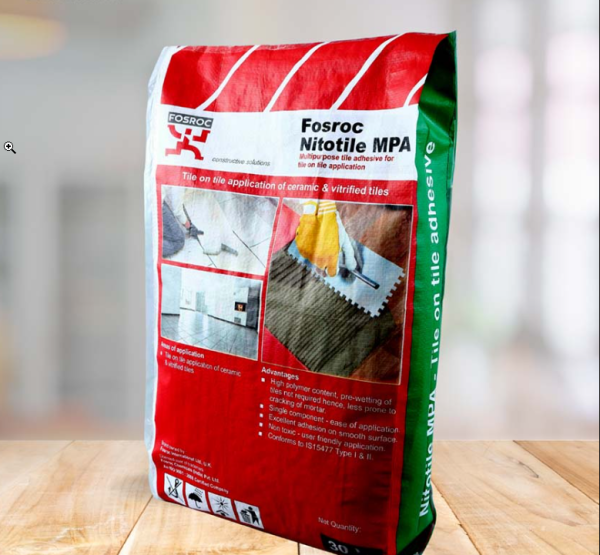 Nitotile MPA Grey/White Tiles Adhesive
